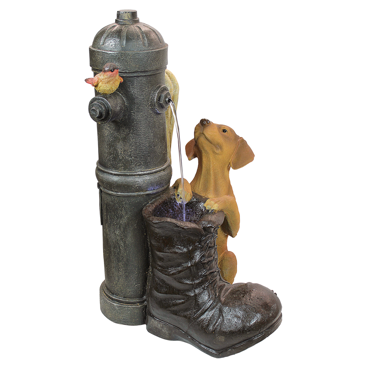 Image Thumbnail for Dt Fire Hydrant Pooch Garden Fountain